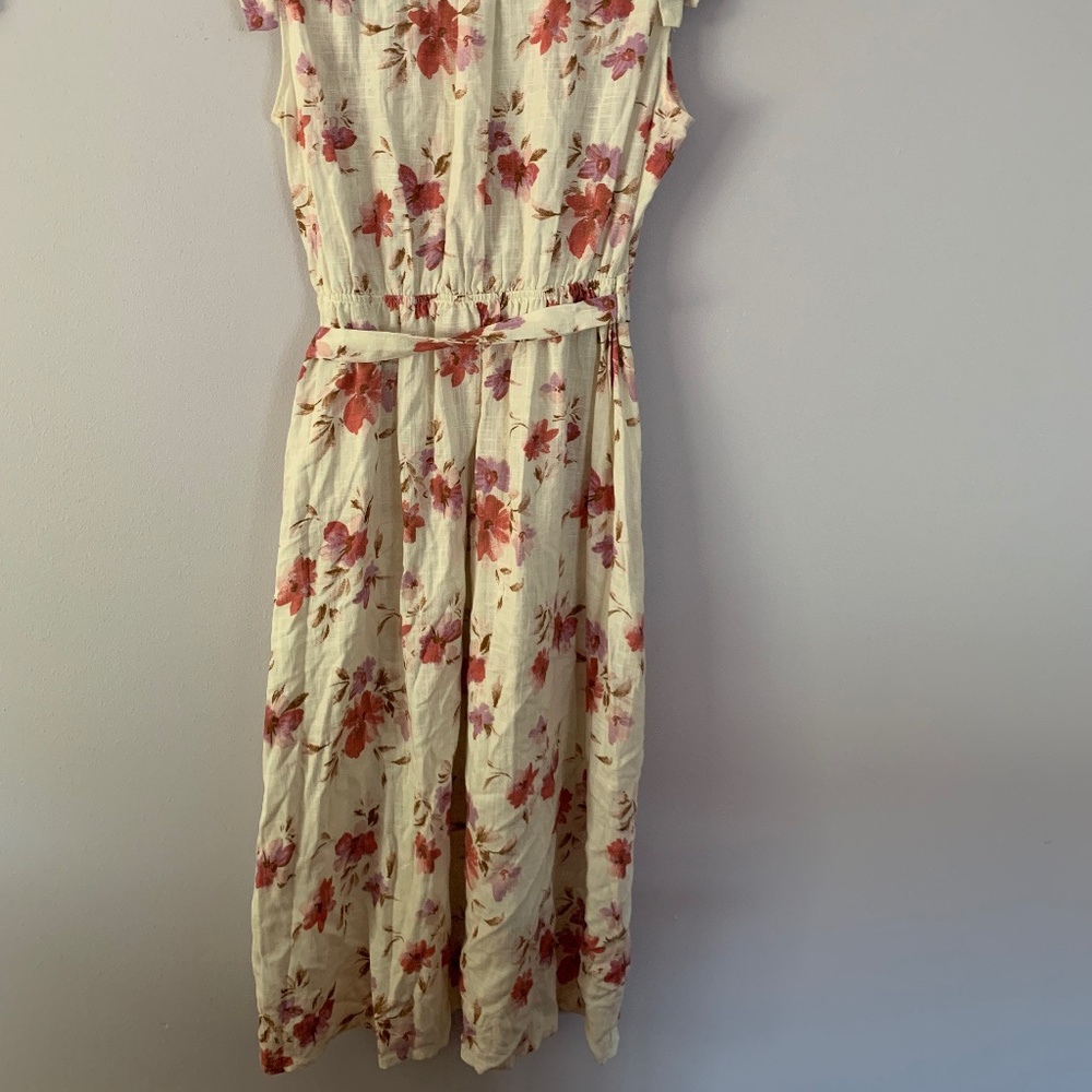 Cream floral dress - Picture 7 of 9